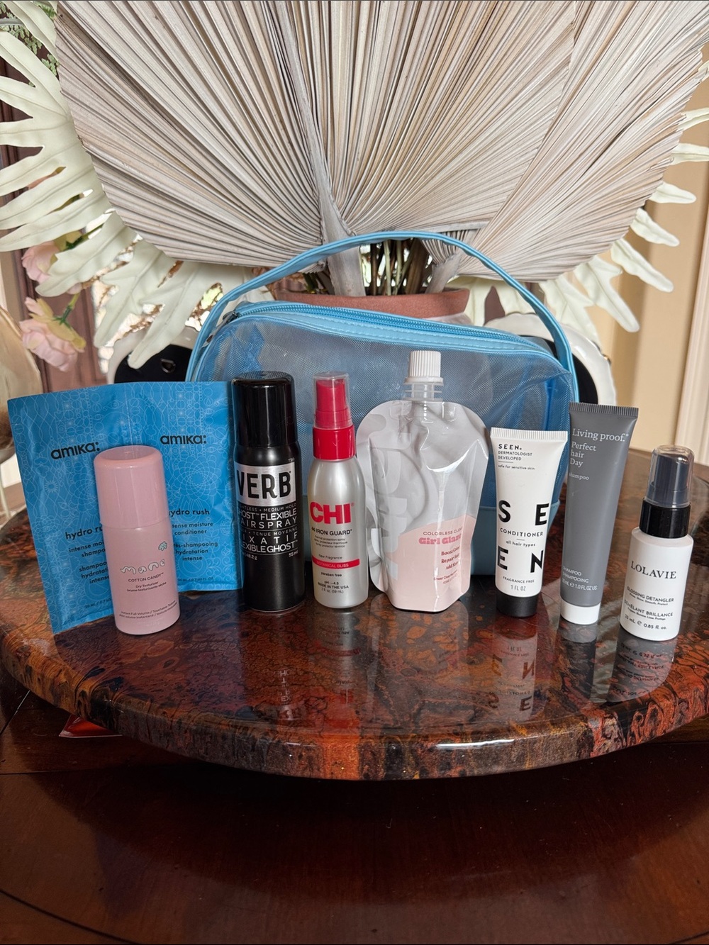 amika 9 Piece Travel Hair Care Kit